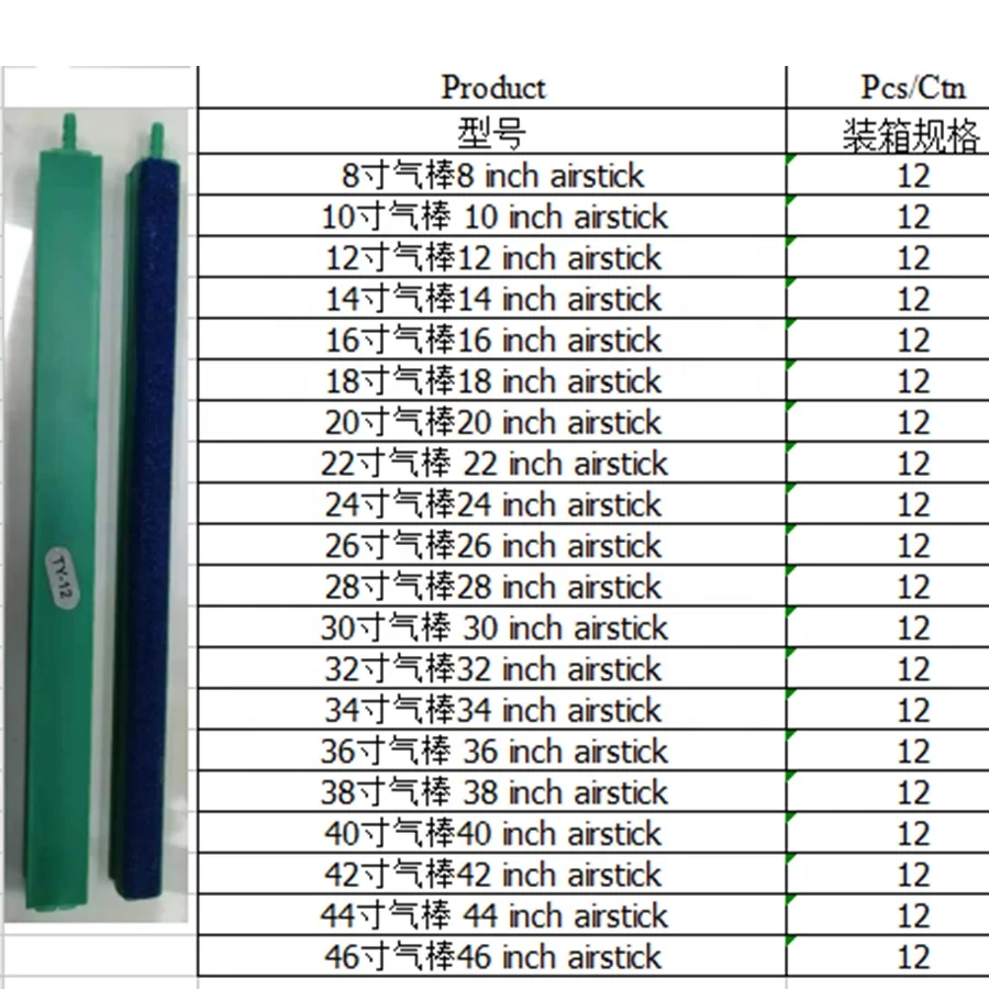 Customized Ceramic Cylinder Fish Tank Aeration Oxygen Aerator Porous Air Bubble Stones Aquarium & Accessories