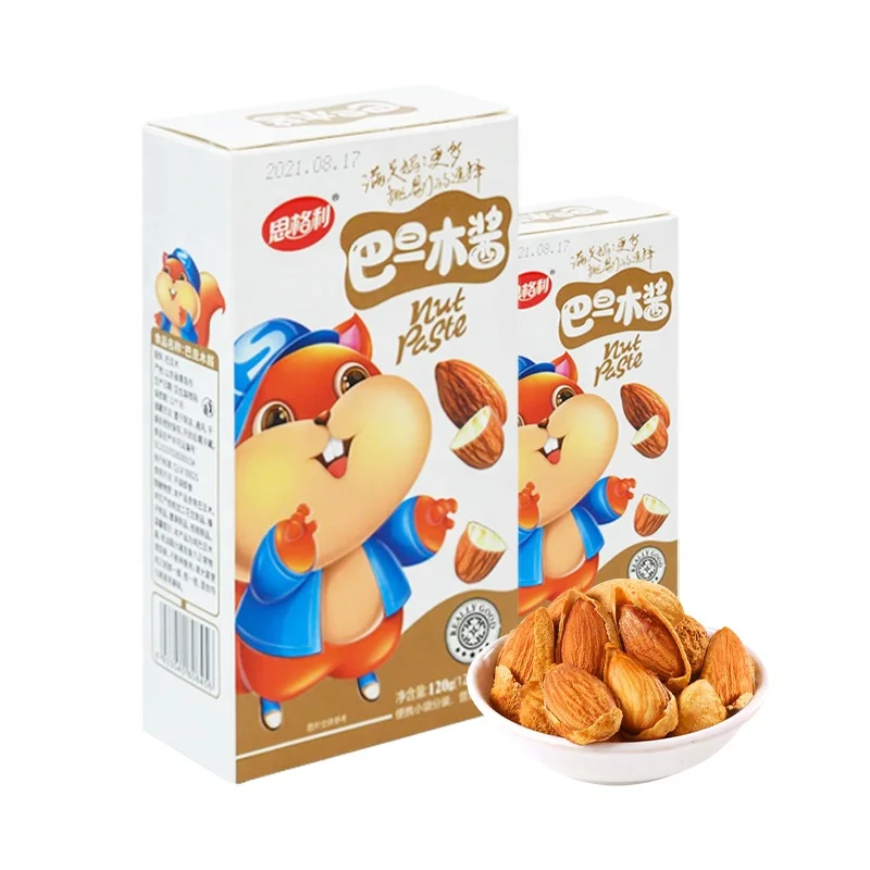 Natural 100% Almonds Butter Small Bags Wholesale Price Nut Butter OEM Peanut Butter