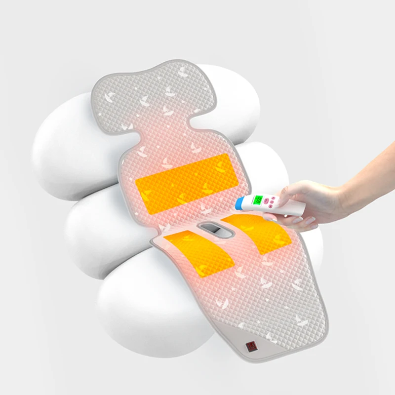 Anjuny OEM Wholesale USB baby stroller Heating Seat Cover For seat cushion dining rocking chair for Cold Winter baby products