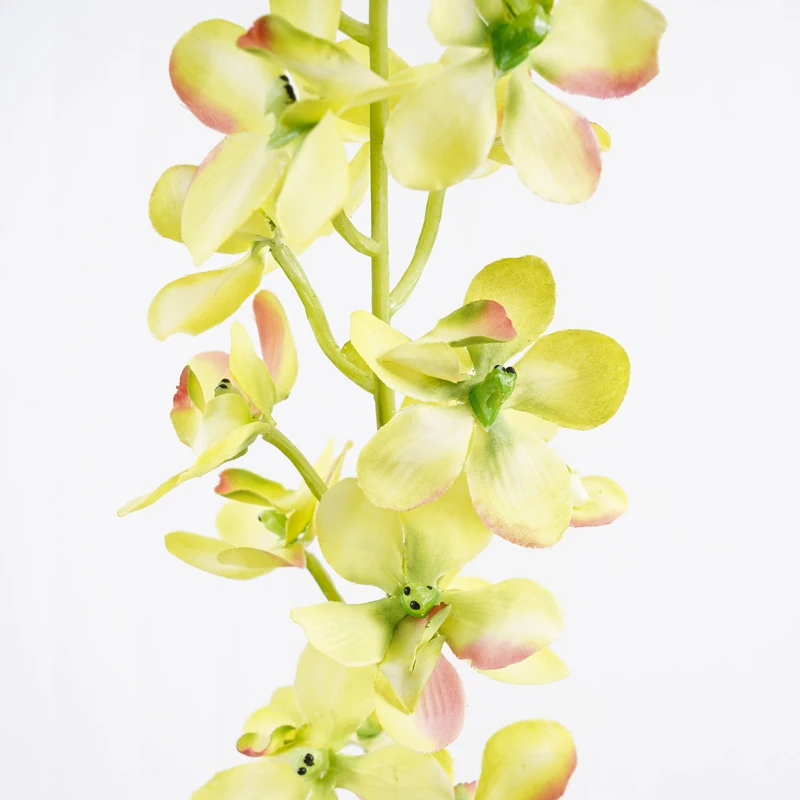 
Artificial Dainty orchid Single Silk Flowers 2021 spring 10*79CM Faux Dainty orchid for Home Wedding party garden Decoration 