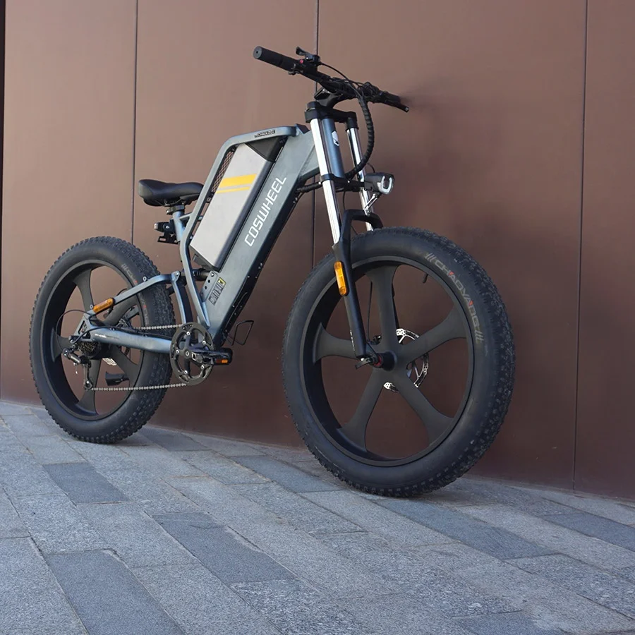 Новый легкий складной электрический велосипед COSWHEEL T26 48V 15Ah 25Ah 750W 1000W 1500W 26-дюймовый