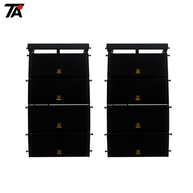 Dual 8 inch Compact Sound System Speakers Line Array