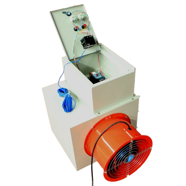 Manufacturer 380v 220V fan to generate electricity air heater