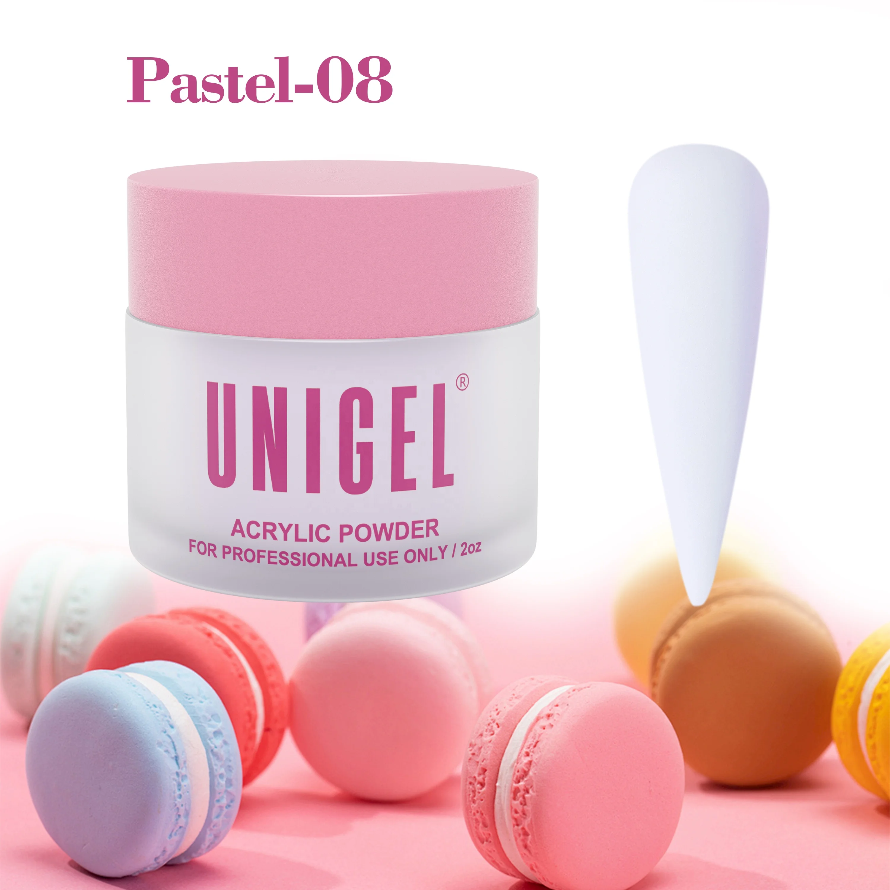 Unigel Wholesale Summer Macaron Color Bulk Dipping Acrylic Powder For Nails Vendors
