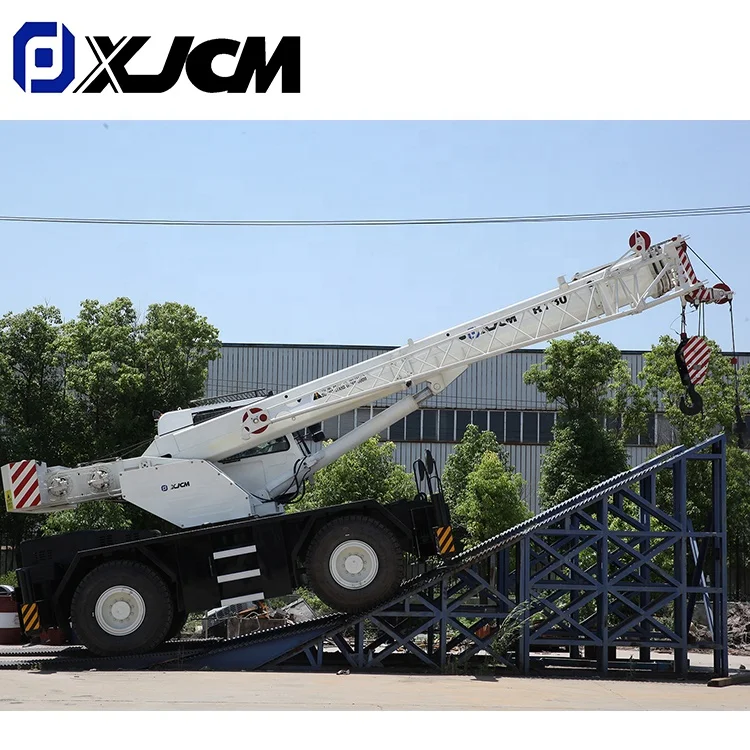XJCM RT 30 тонн мобильный шероховатый строительный кран