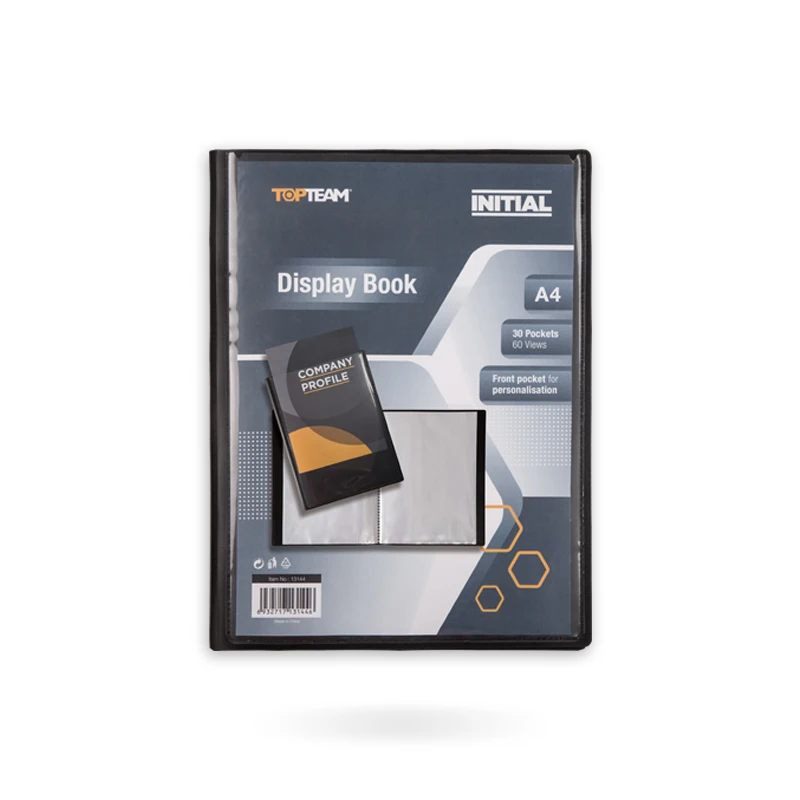 Пластиковая папка для файлов TOPTEAM A4 с мягкой обложкой на заказ