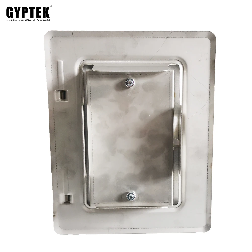 Chimney access door made of stainless steel