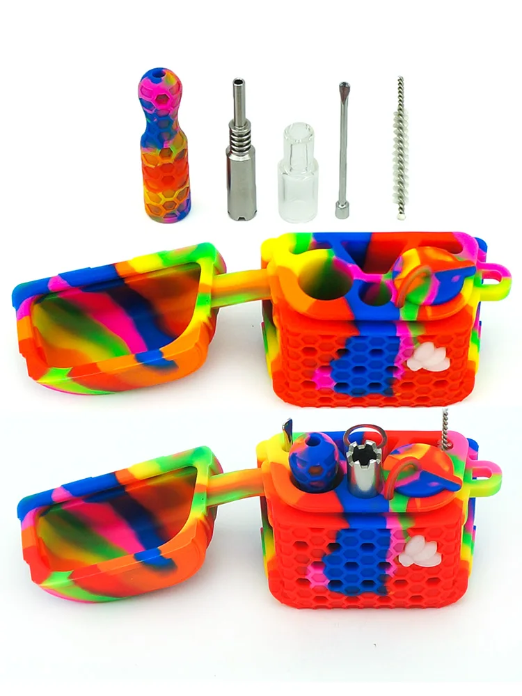 The Newest Soldier Design Silicone Smoking Accessories Tobacco Hand Pipe Glass Bowl Pipes smoking accessories Shop