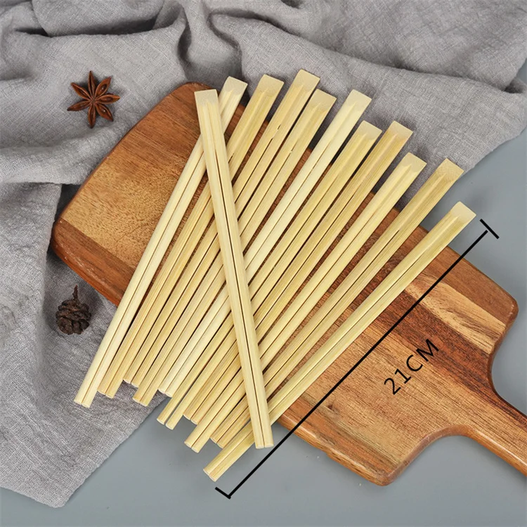 Chinese factory sale round bamboo disposable chopsticks for eat sushi