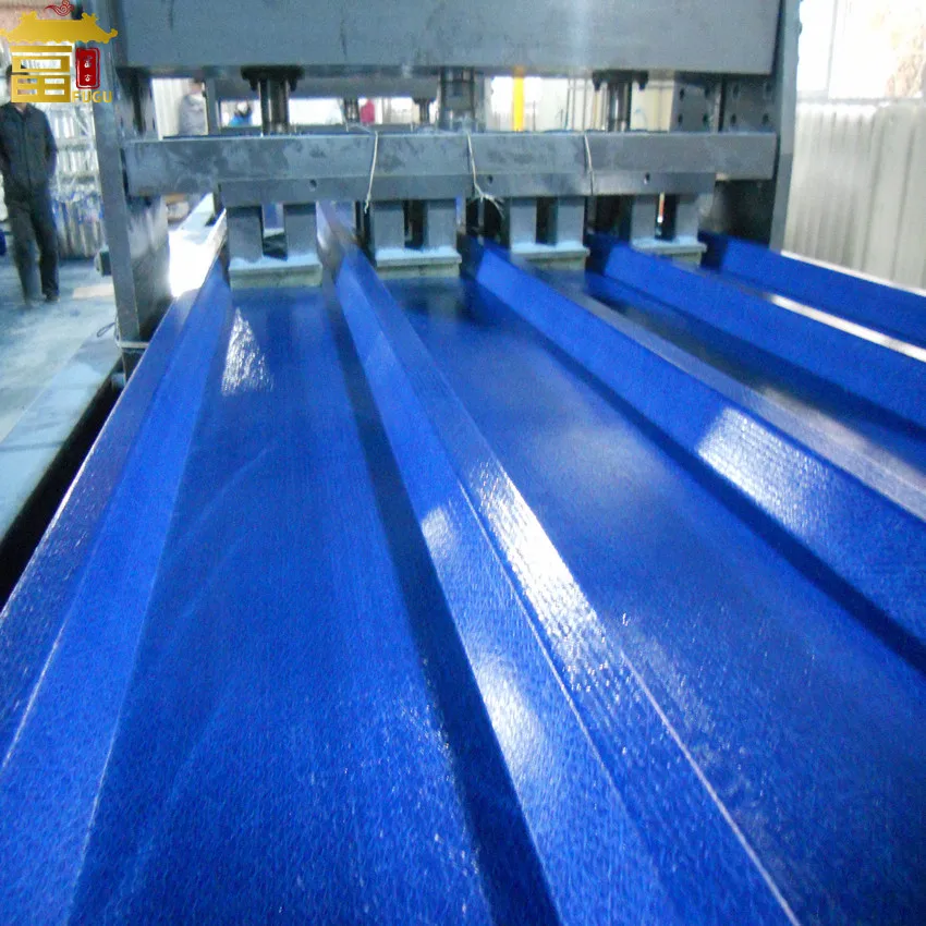 Chemical Factory Used Excellent Anti-corrosion 45 Years Lifetime FRP polyester Roof Tiles