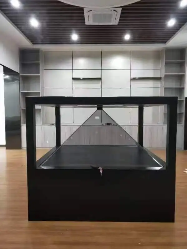 Manufacturer Supply 3d Showcase Holographic Display Cabinet For Exhibition