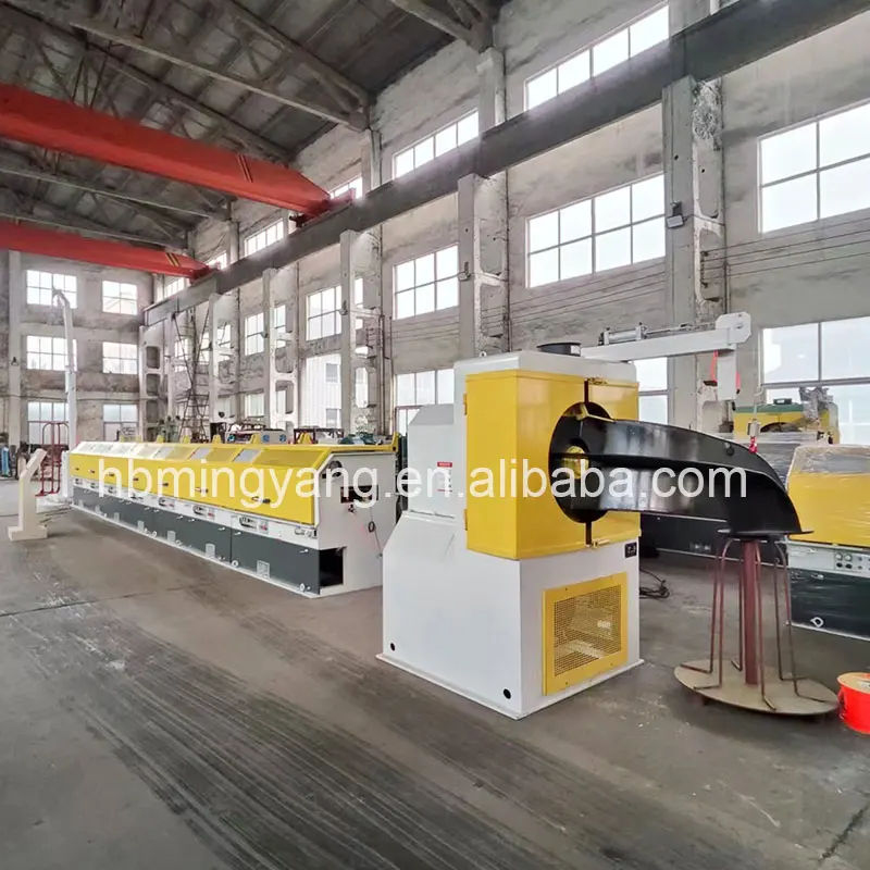Factory hot sale straight line annealing wire drawing machine for steel wire