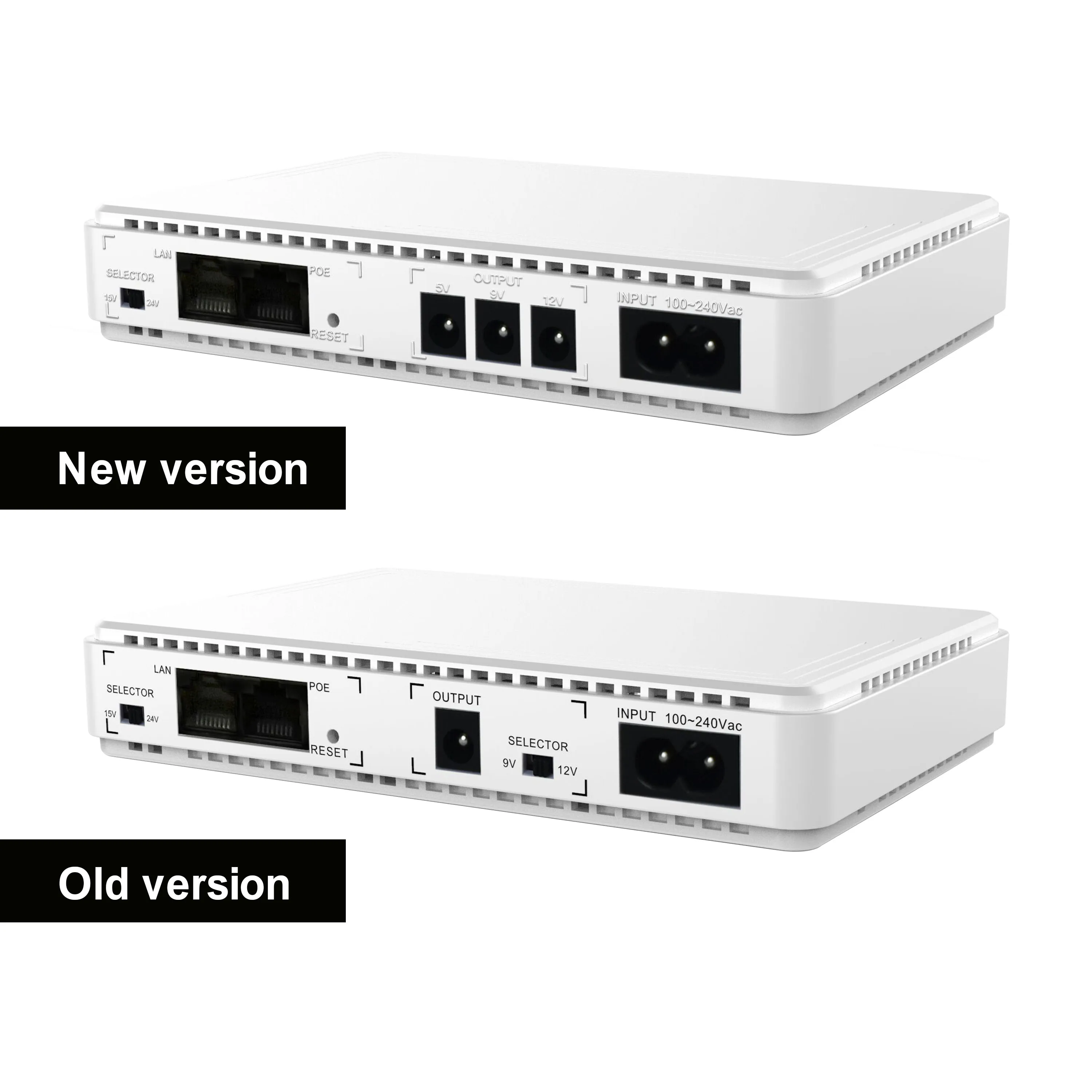 2024 New Product Launch Fenice Power 21W-36W POE 5V 9V 12V  mini dc UPS for Wifi Router POE camera