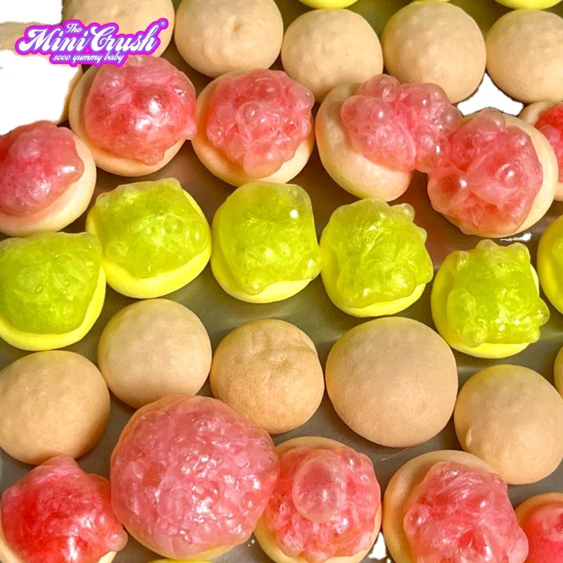 56g 2oz The Freeze Dried Hamburger Gummy Candy Sweet candy