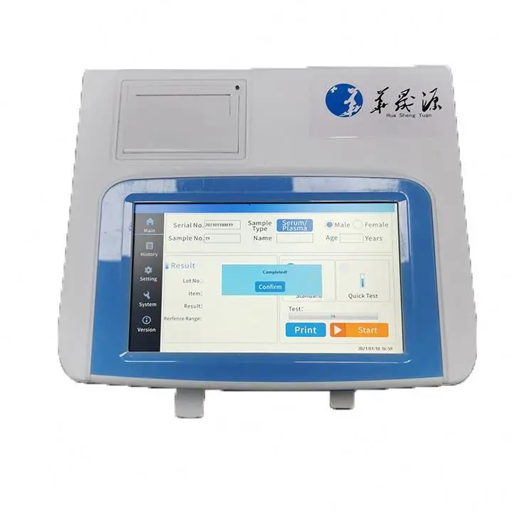 CK-MB Immunofluorescence POCT CARDIAC Test Kit with Immunofluorescence POCT Analyzer