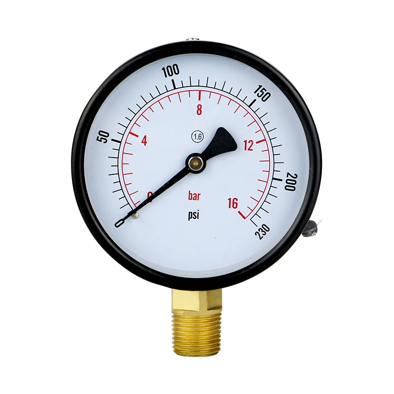 Low pressure gauge price durable 4 inch hydraulic pressure gauge