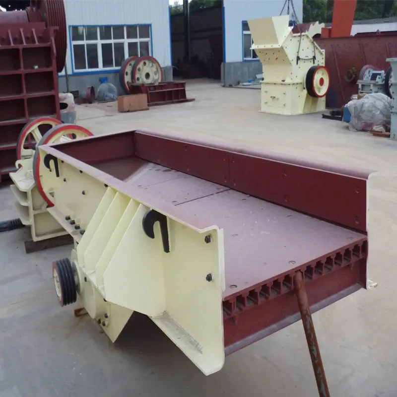 Large Capacity Popular ZSW Electromagnetic Small Vibrating Grizzly Feeder Specification Price for Sand