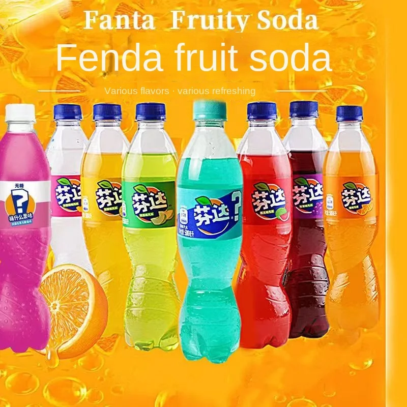 Фанта Сода Жасмин персик ананас персик виноград арбуз яблоко мульти-ароматный напиток