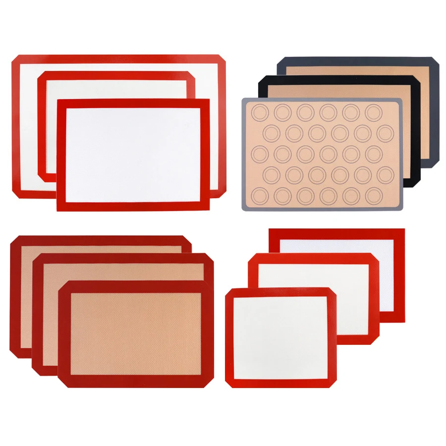 Multi-size Silicone Baking Mat Sheet Extra Large Baking Mat durable large silicone pastry baking mat