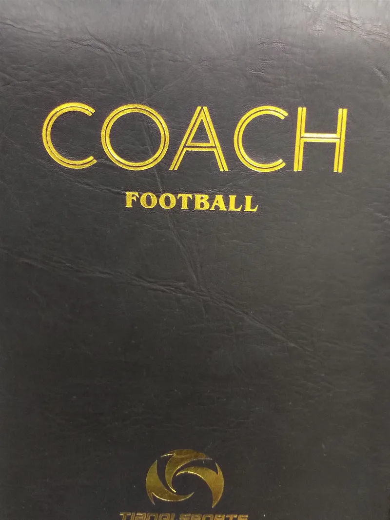 folding portable magnetic football soccer coaching tactics board with zip strategy teaching clipboard with eraser and marker pen