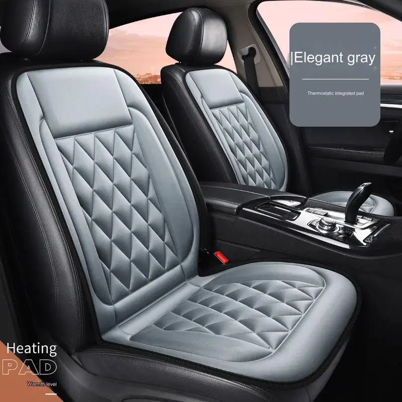 Interior Accessories Universal Five Seats Winter Warm Car Seat Cushion 12v 24v Car Electronic Heated Seat Cover Set