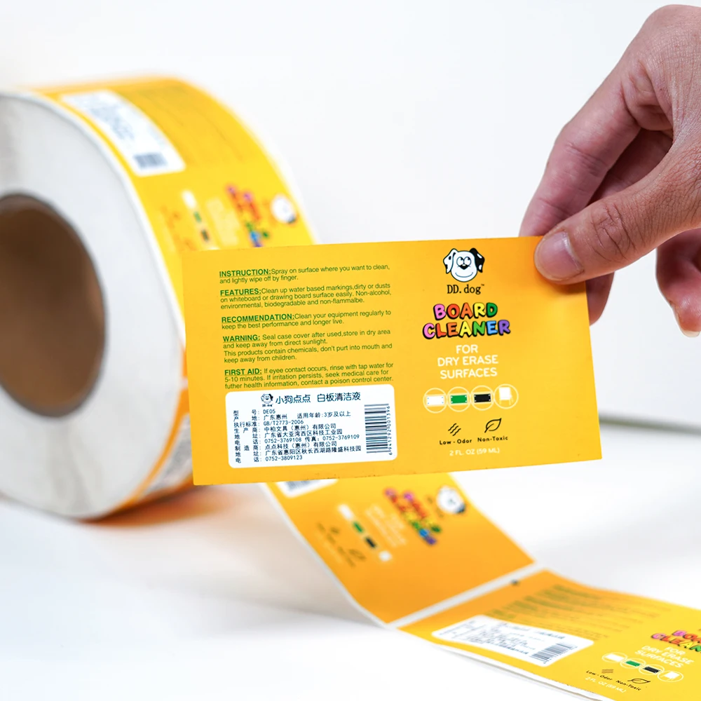 Custom Digital Printing Logo Waterproof Bee Honey Self Adhesive Label Sticker Jam Food Bottle Honey Jar Packaging Label