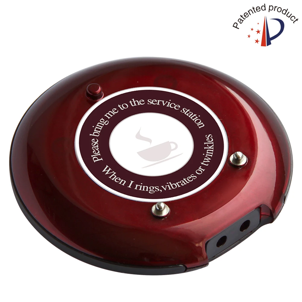 Wireless Queue Pager System Fast Food Restaurant Coaster Pager Wireless calling system Long Distance High quality luxury