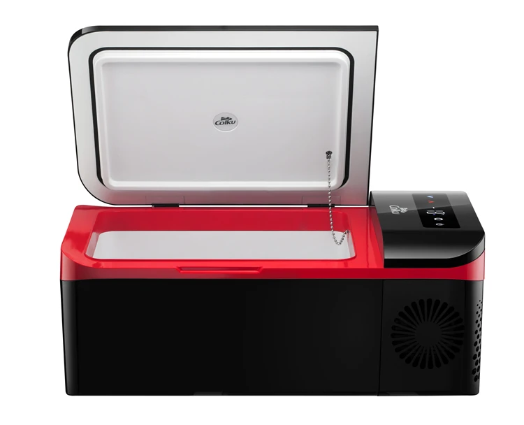 12V mini portable fridge warming cooling fridge mini car refrigerator DC compressor freezer with dual temperature