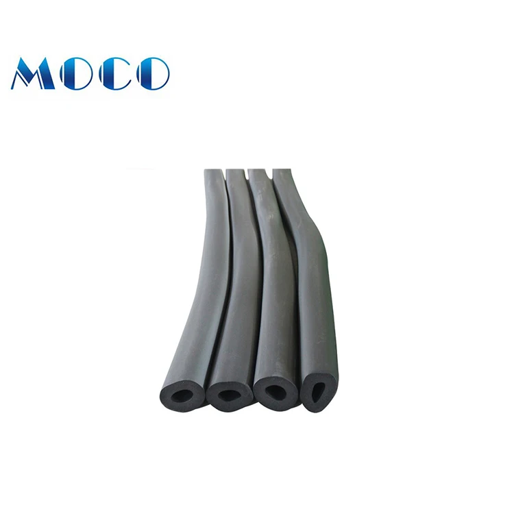 Black PVC/NBR rubber sponge insulation tube/pipe of air conditioner