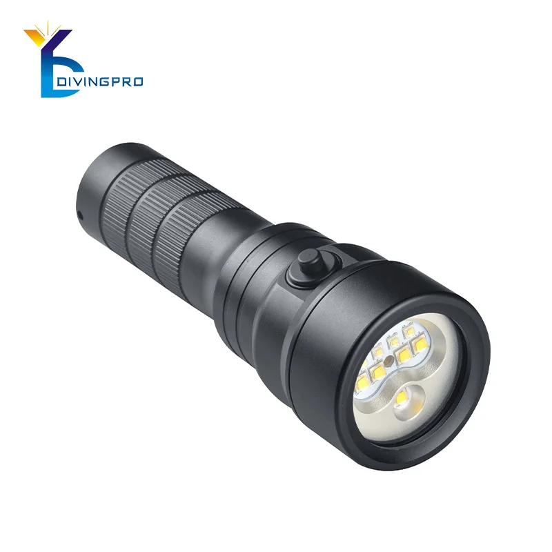 High Quality Professional Diving Flashlight XM-L2 LED  Underwater Video Diving light