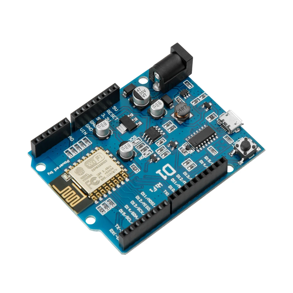 Arduino ESP-12E WeMos D1 UNO R3 CH340 CH340G WiFi Development Board Based ESP8266 Shield Smart Electronic PCB Module