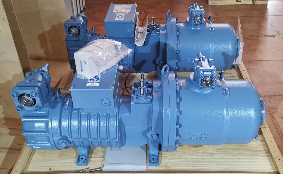 SRC-S-213-L4 Refcomp semi-hermetic screw chiller compressor