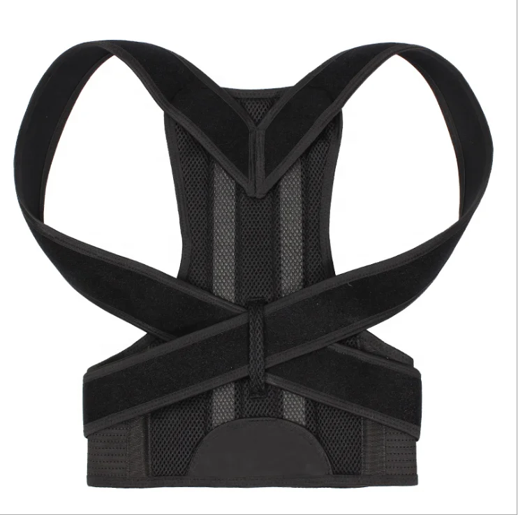 Hot Selling Unisex Waist Support Adult Posture Correction Vest Braces Back Support Belt