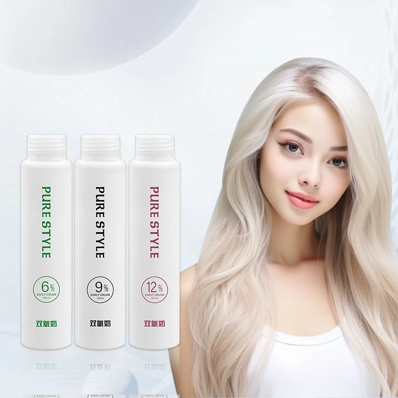 PureStyle 100ml Hair Oxidant Cream With Herbal Formula Home Use 6% 9% 12% Hair Developer