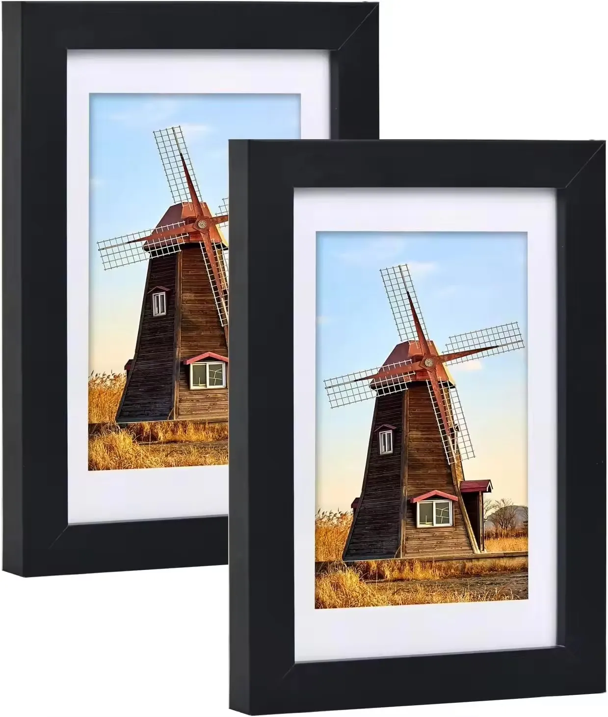 Wholesale Photo Picture Frame Glass for Wall or Tabletop Display Decor 4x6 Frames Collage for Photos Artwork Paintings
