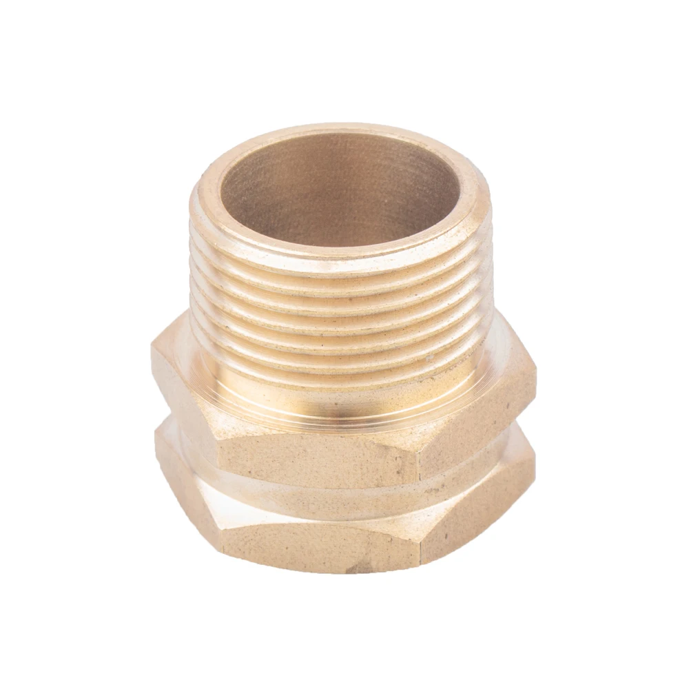 Connectors Pipe Fittings Water Quick Connector Brass Garden Hose Couplings Copthread Adapterction GTH NPT China Male 3/4 Inch