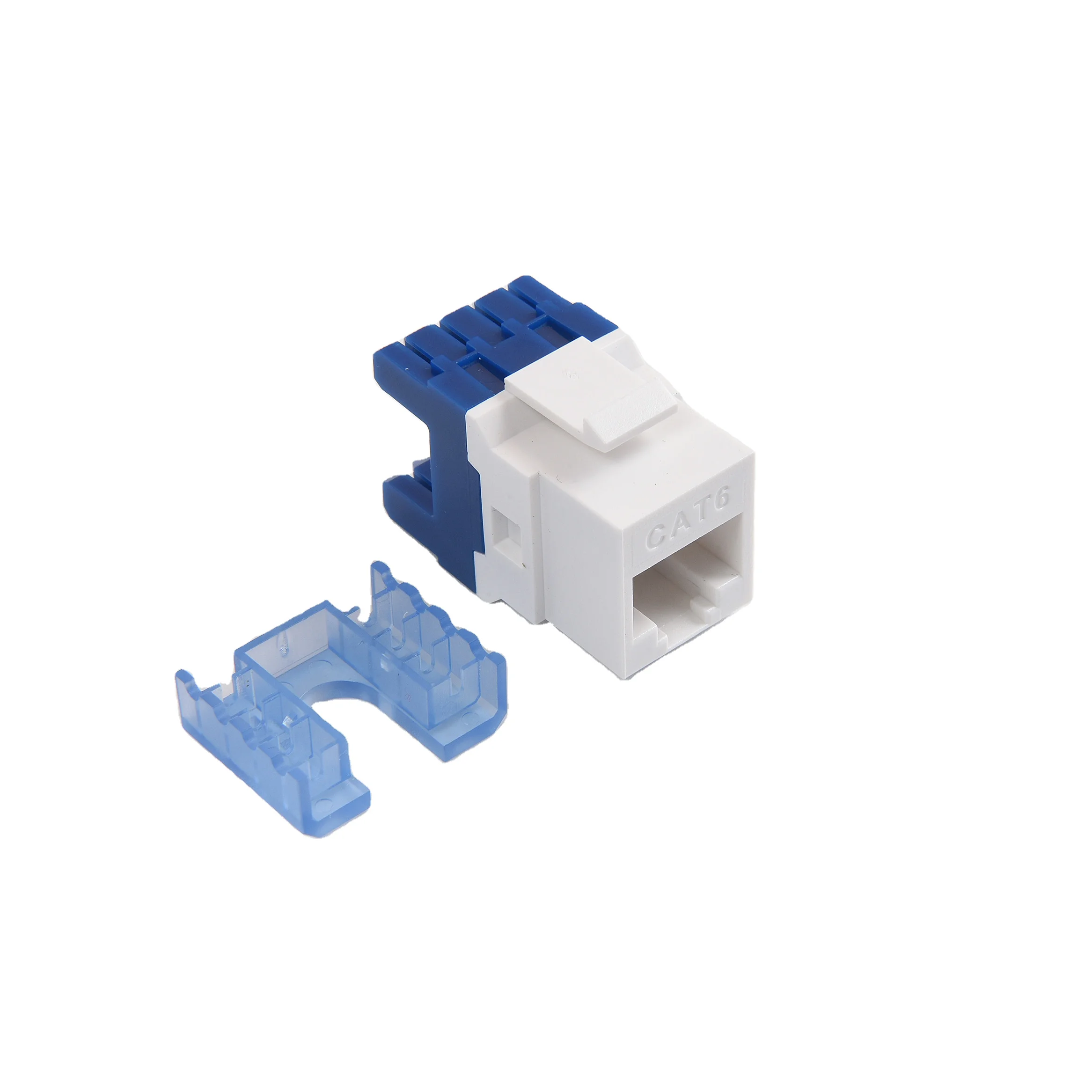 180 градусов UTP Cat5e Cat6 Cat6a Keystone Jack Экранированный