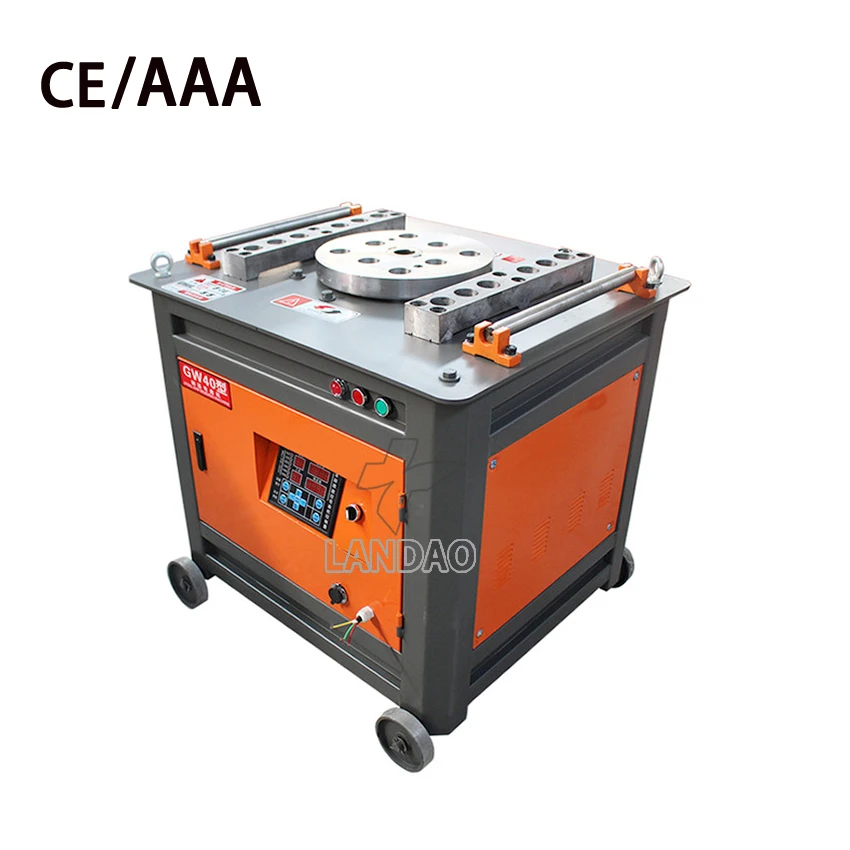 Heavy Duty GW50 Manual Rebar Bending Machine Steel Rod Bender