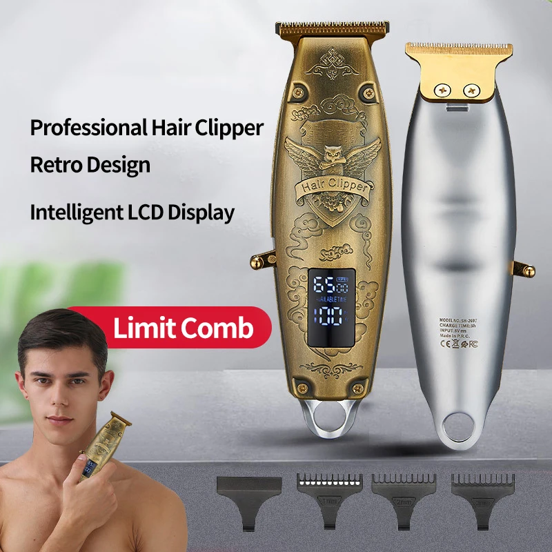 2022 Best Electric Engine Professional Hair Salon Hair Clipper for Men