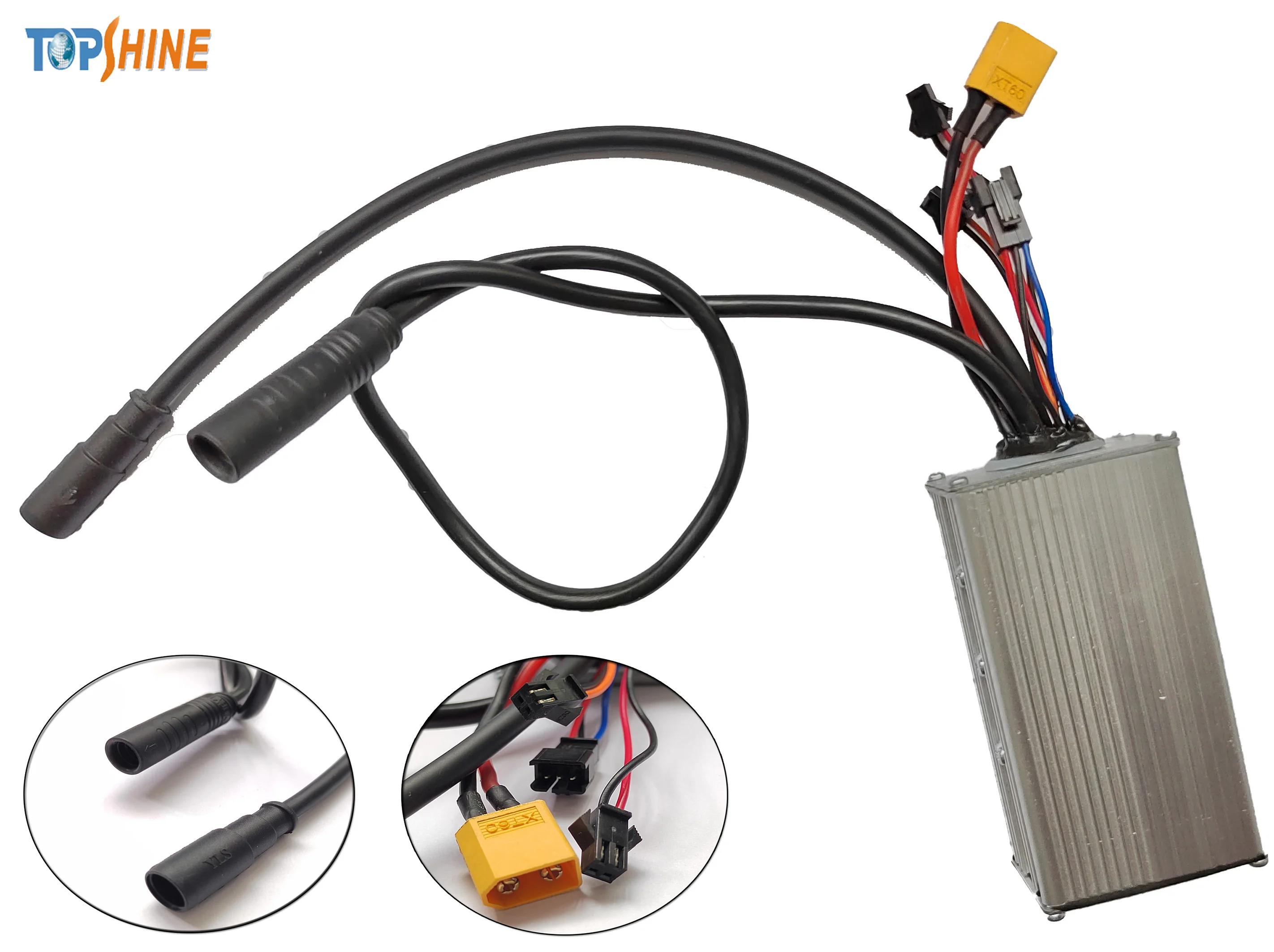 Host-selling Brushless 36v 48v 250w  500w brushless controller for electric bike