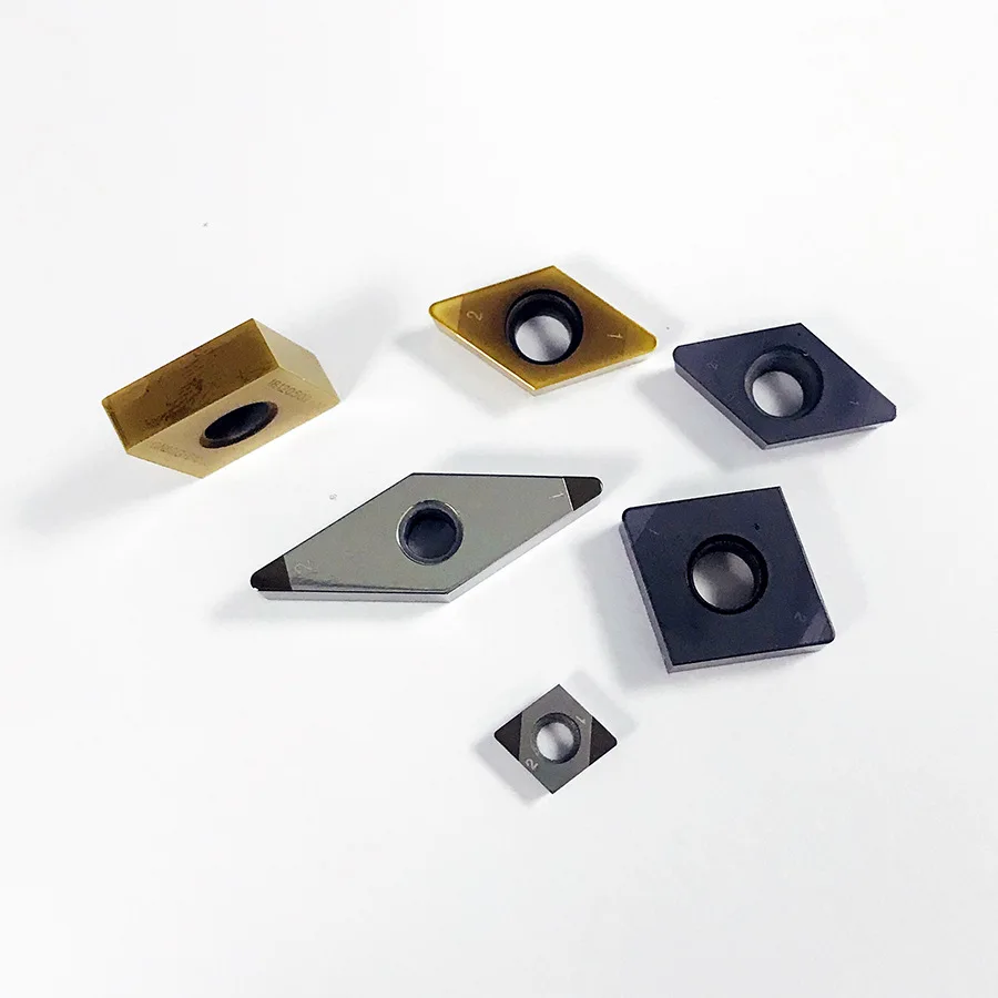 Diamond Insert PCD CBN CNC Lathe Turning Tool Insert for Aluminum Turning Parts Accessories