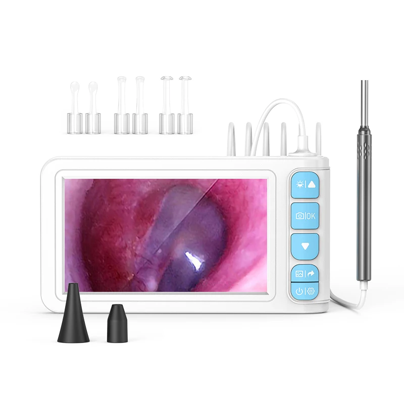 New Cheap Digital Otoscope Camera 3.9mm With 5Inch Screen Photo Video Record Mini Ear Cleaner Wax Removal Cleaning