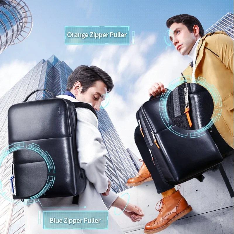 
BOPAI new design 2020 minimalist anti-theft expandable casual waterproof sport backpack 