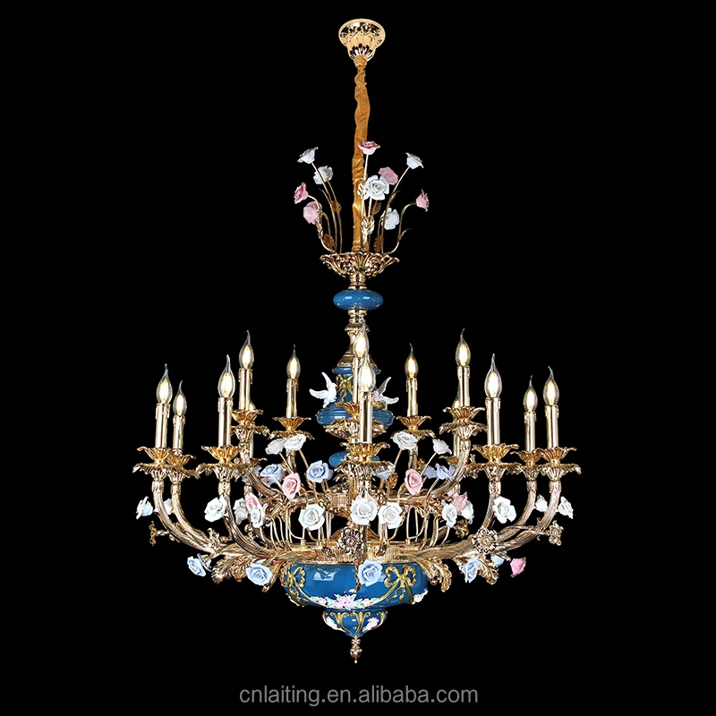 antique vintage hanging light ceramic lamp classic lighting french lamp foyer porcelain chandelier