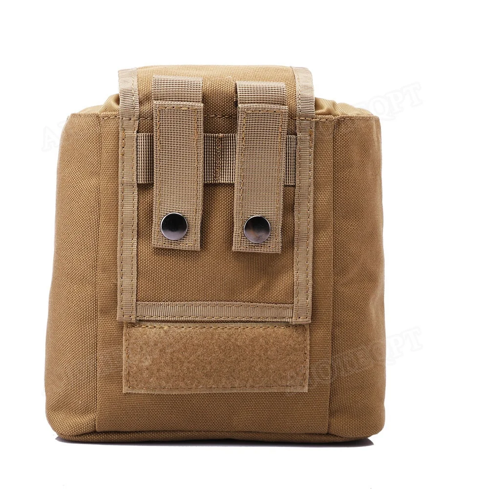 AJOTEQPT Outdoor Camouflage Molle Pouch Tactical Storage Accessory Folding Recycling Waist Bag