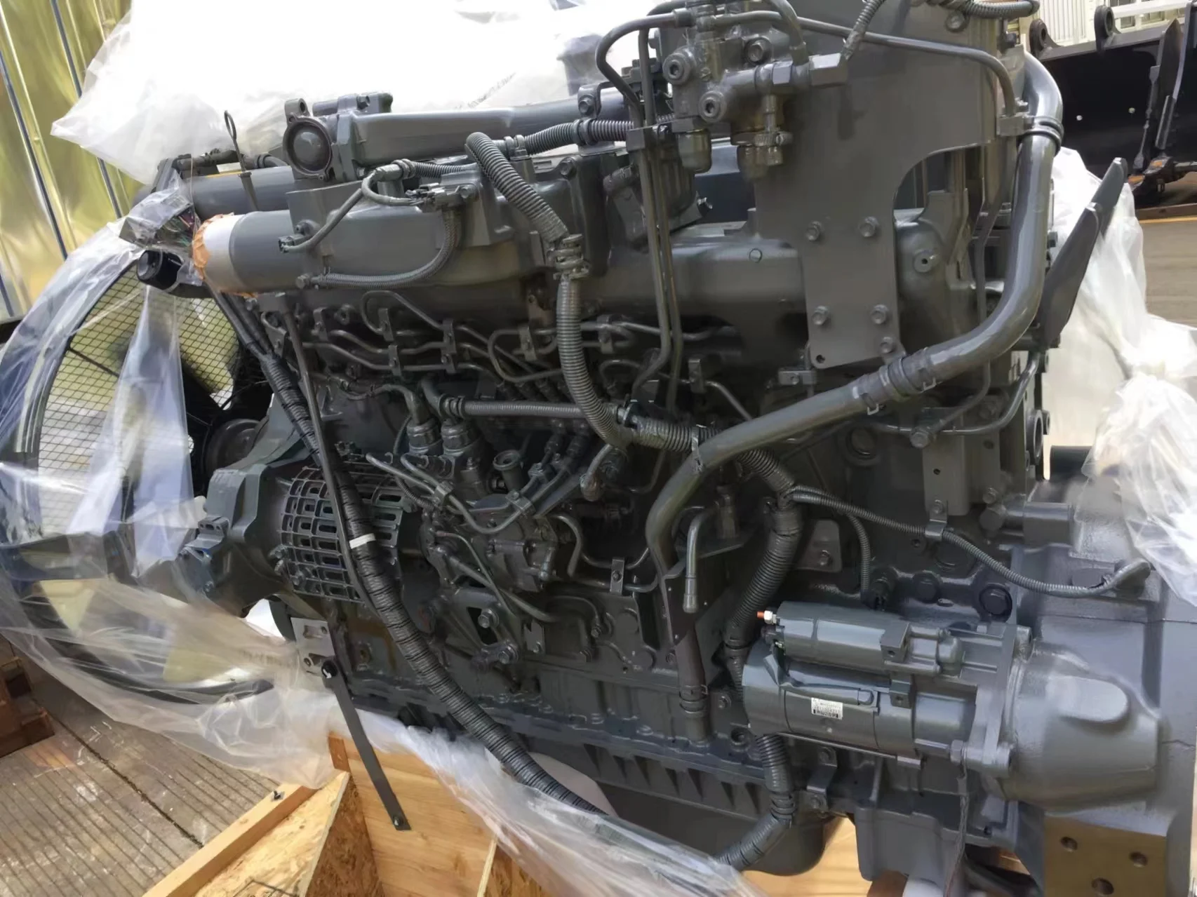 Натуральная Япония 6WG1 Электрический инжекторный двигатель ZX870 ZX670 ZX870-3 6WG1XYSA реконструировать дизельный в