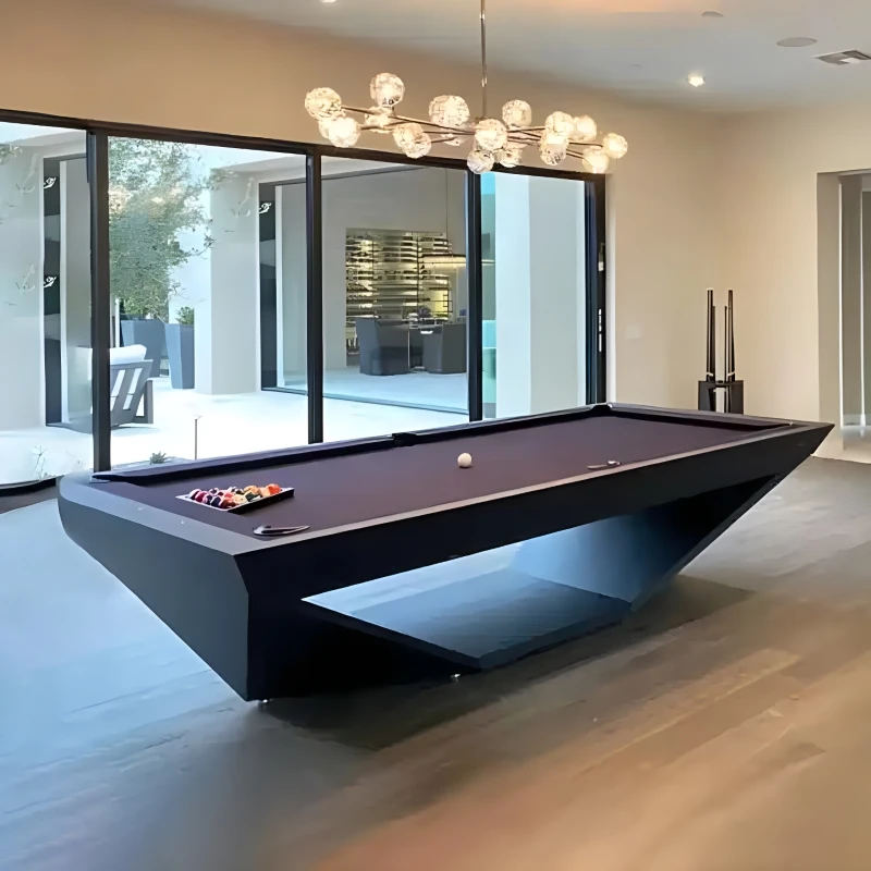 Chinese Importers Sell Custom-Made Fashionable Luxury Solid Wood Billiard Pool Tables In 9Ft8Ft 7Ft