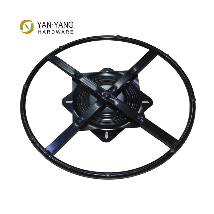 Yanyang Factory Sale 10 Inches Furniture Hinge Round Rotating Swivel Turntable Plate For Sofa Chair