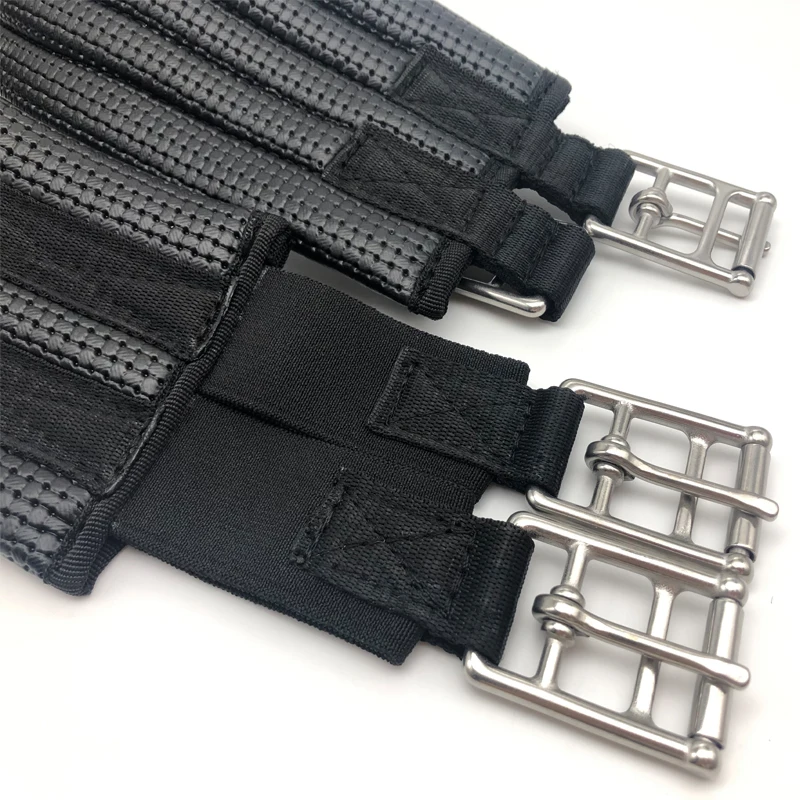 Muker Horse riding equipment wholesale custom EVA material horse girth with stainless steel roller buckles