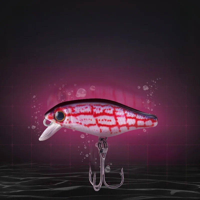 Yousya High quality 5 Pcs/Box lure set 3d fishing lure eyes minnow crank fishing lure set artificial swimbait